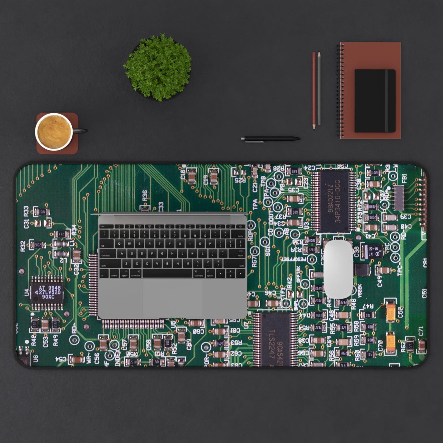 Motherboard Gaming PC Mouse Desk Mat