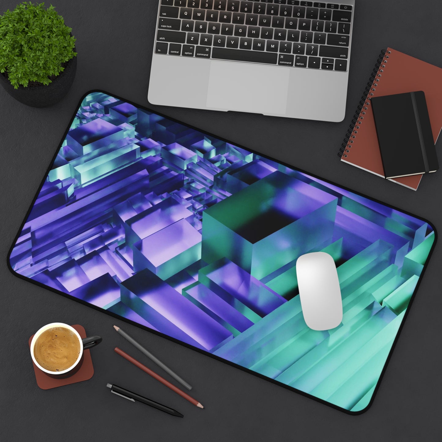 Gamer Colors 4 Gaming PC Mouse Desk Mat