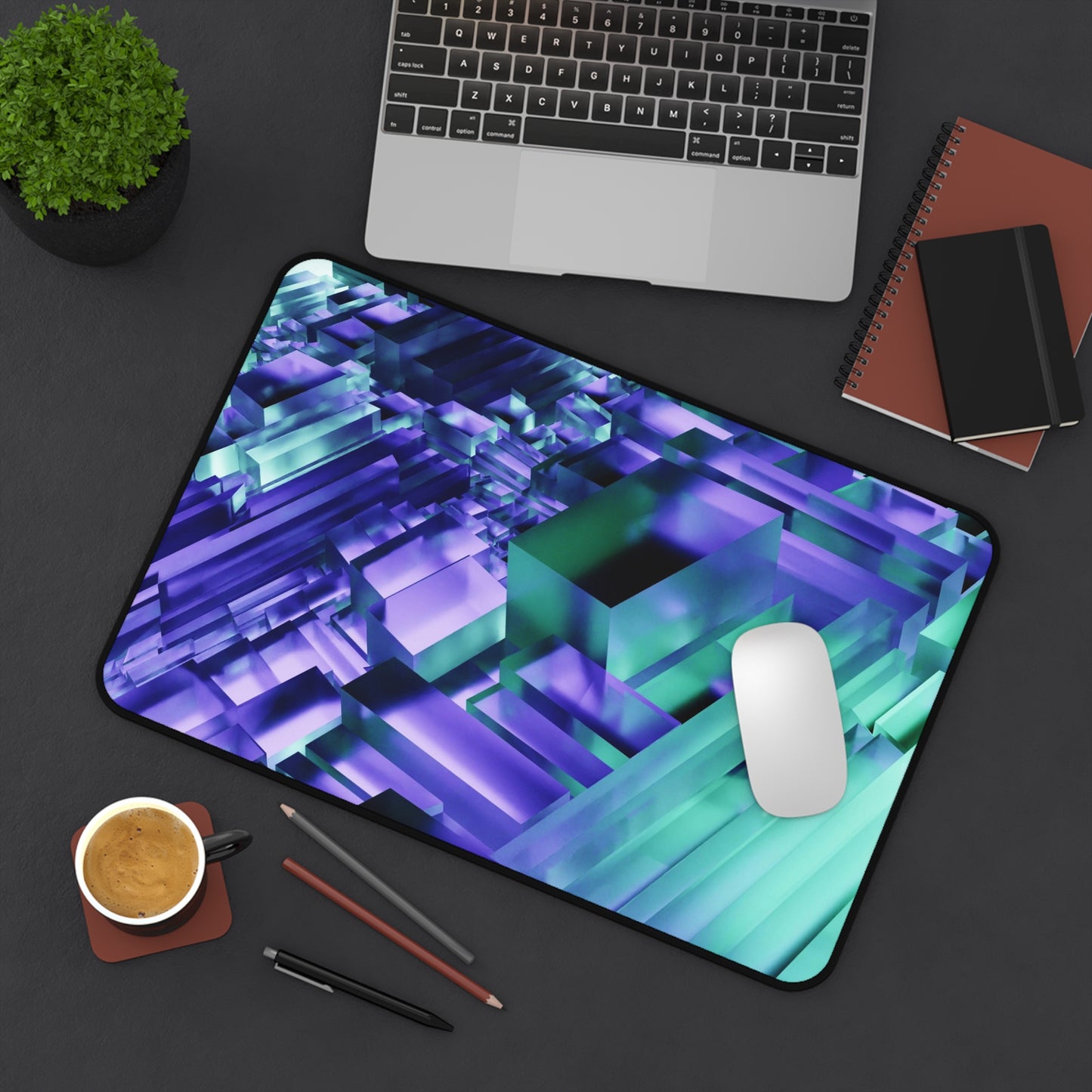 Gamer Colors 4 Gaming PC Mouse Desk Mat