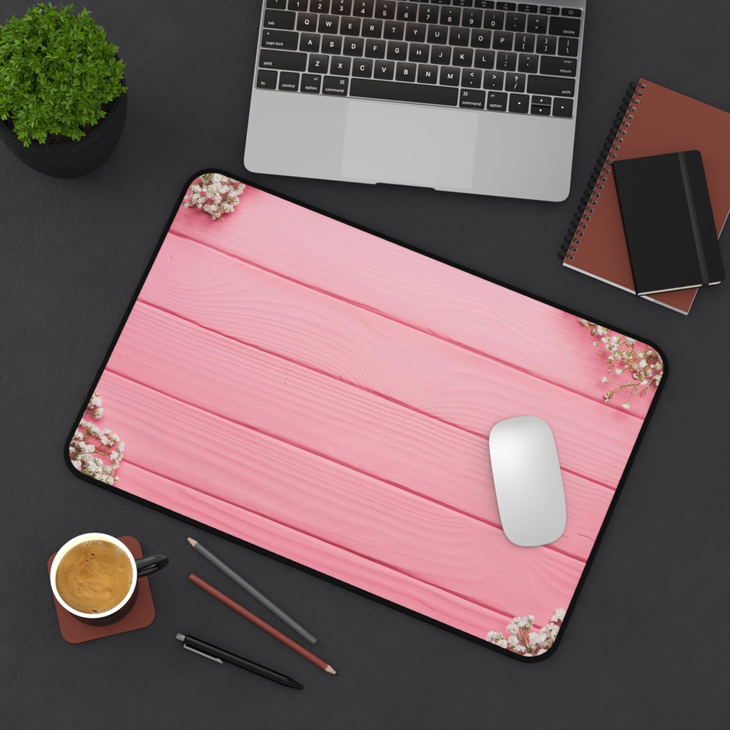 Pink Wall Gaming PC Mouse Desk Mat