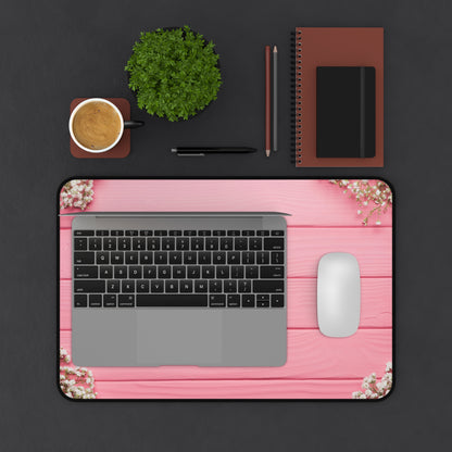 Pink Wall Gaming PC Mouse Desk Mat