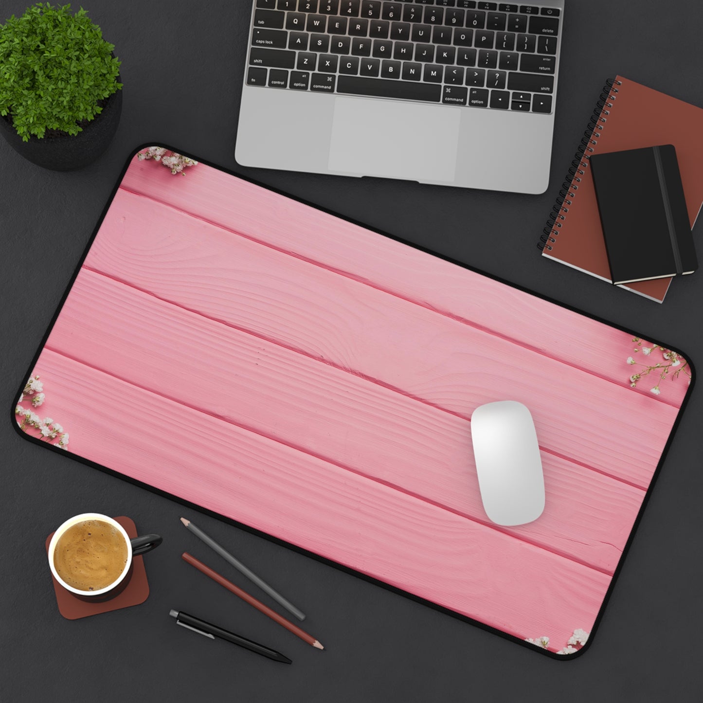 Pink Wall Gaming PC Mouse Desk Mat