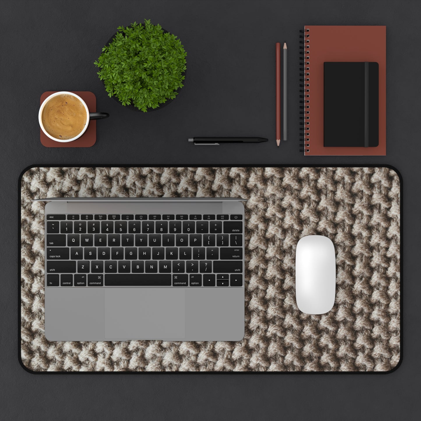 Winter Cozy Gaming PC Mouse Desk Mat