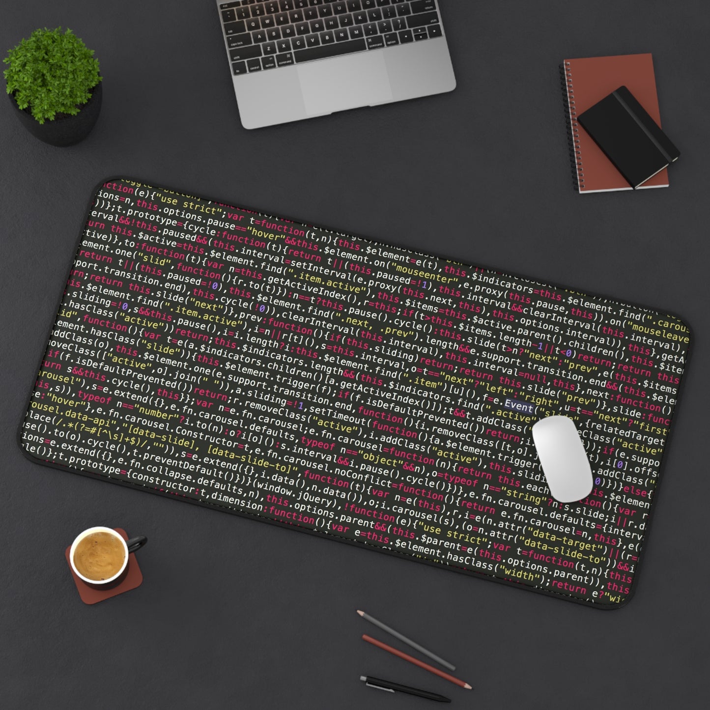 Code PC Gaming PC Mouse Desk Mat