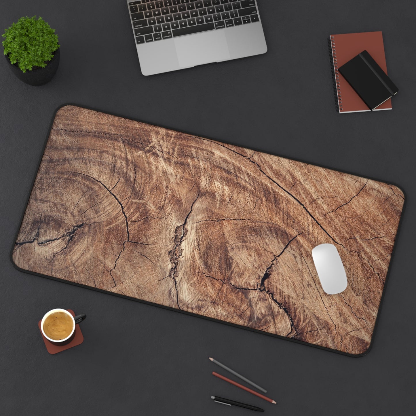 Wood Gaming PC Mouse Desk Mat