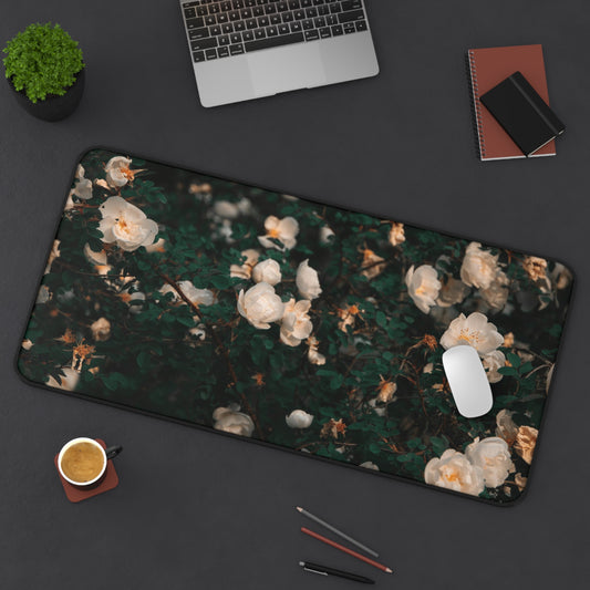 Flowers Gaming PC Mouse Desk Mat