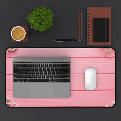 Pink Wall Gaming PC Mouse Desk Mat