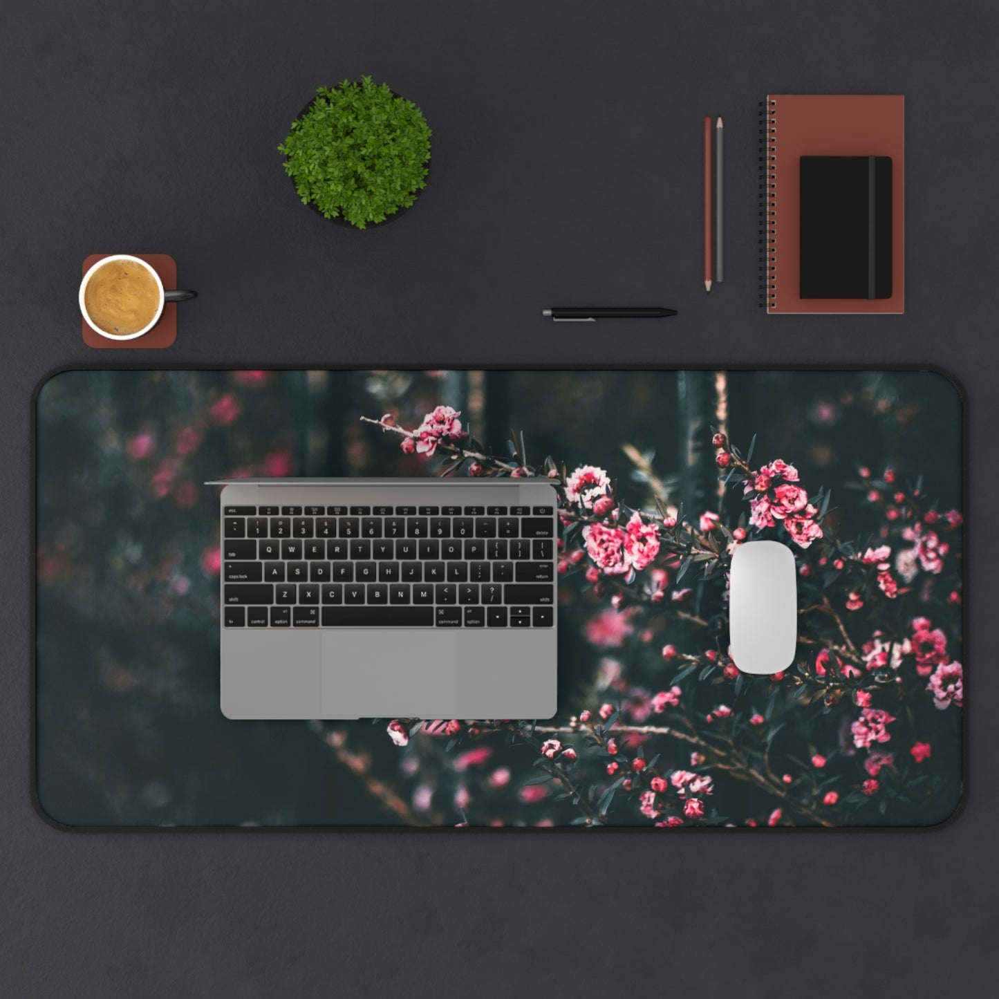 Flowers 3 Gaming PC Mouse Desk Mat