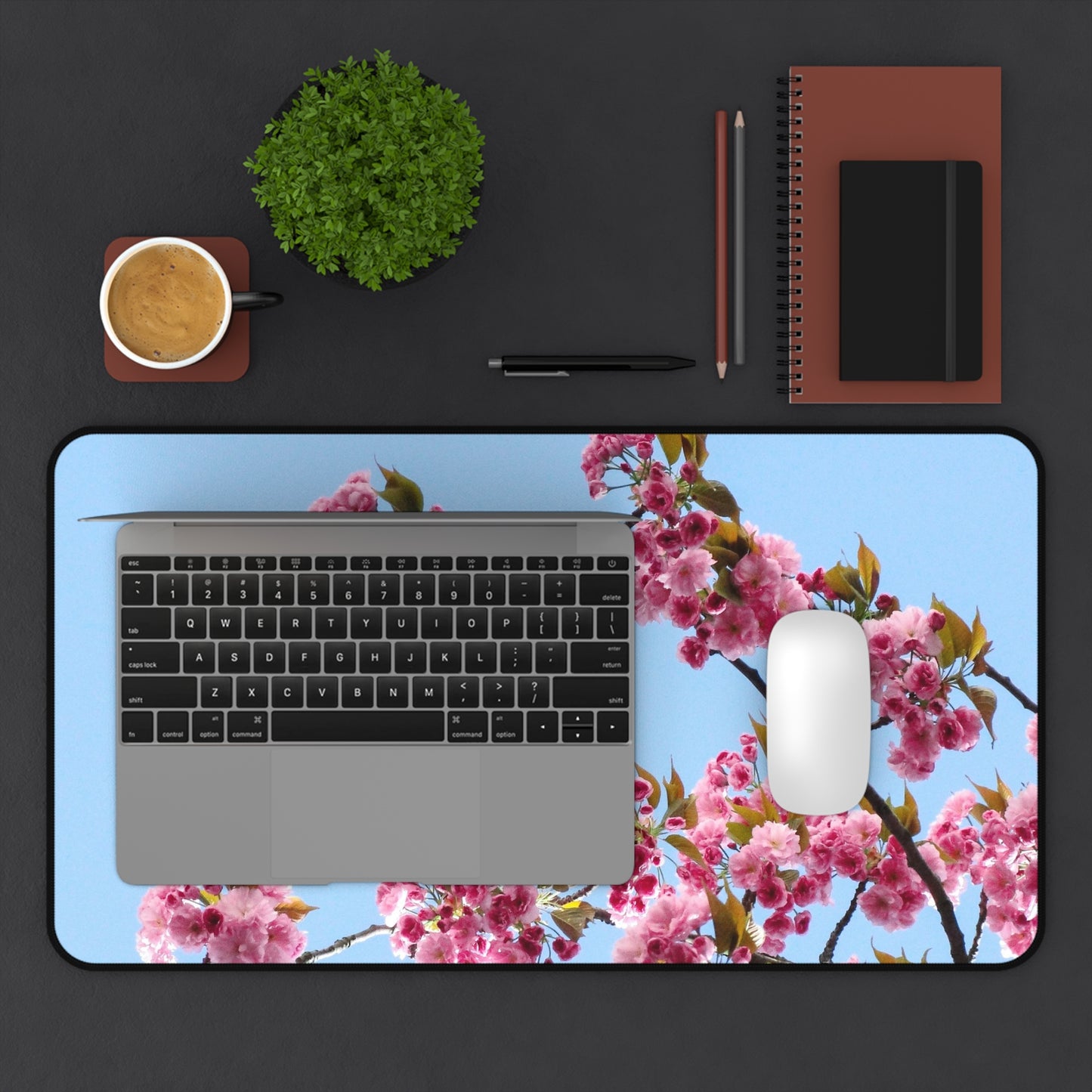 Cherry Blossom Gaming PC Mouse Desk Mat