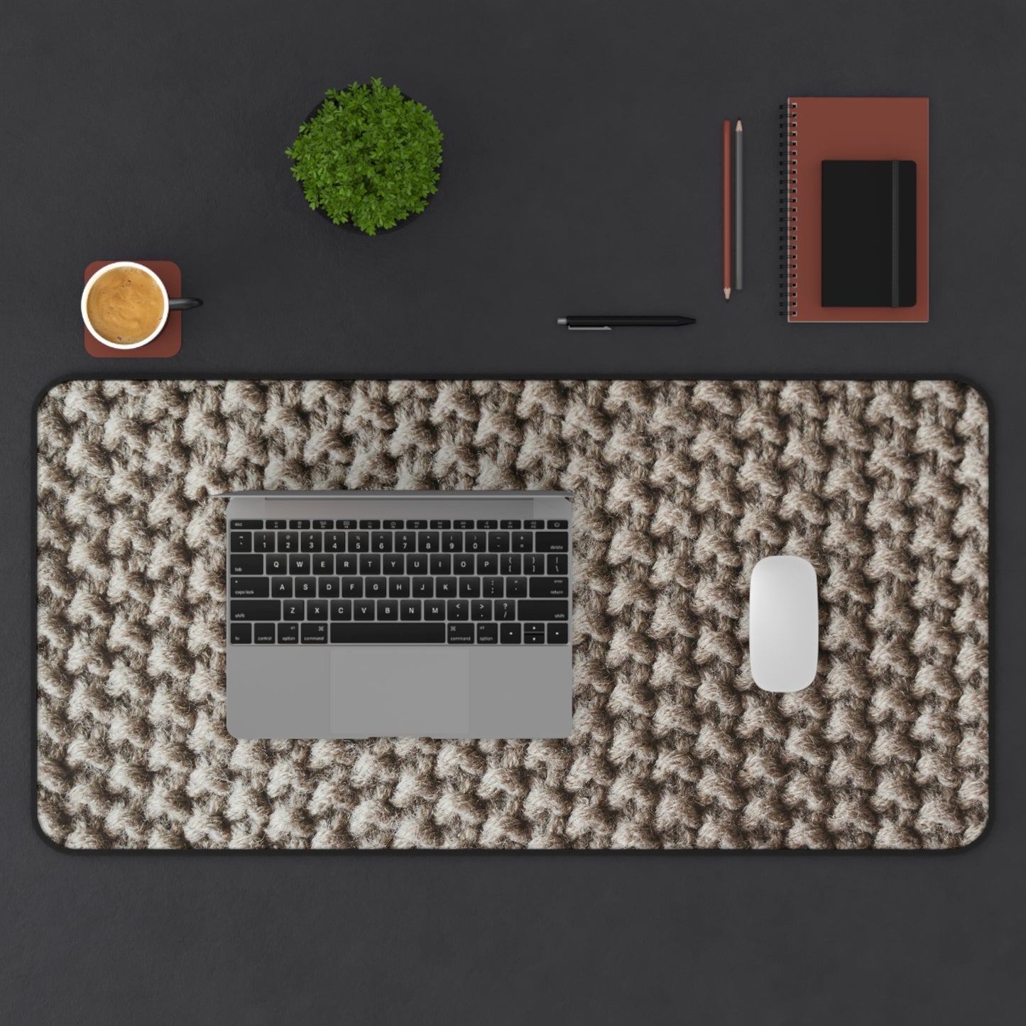 Winter Cozy Gaming PC Mouse Desk Mat