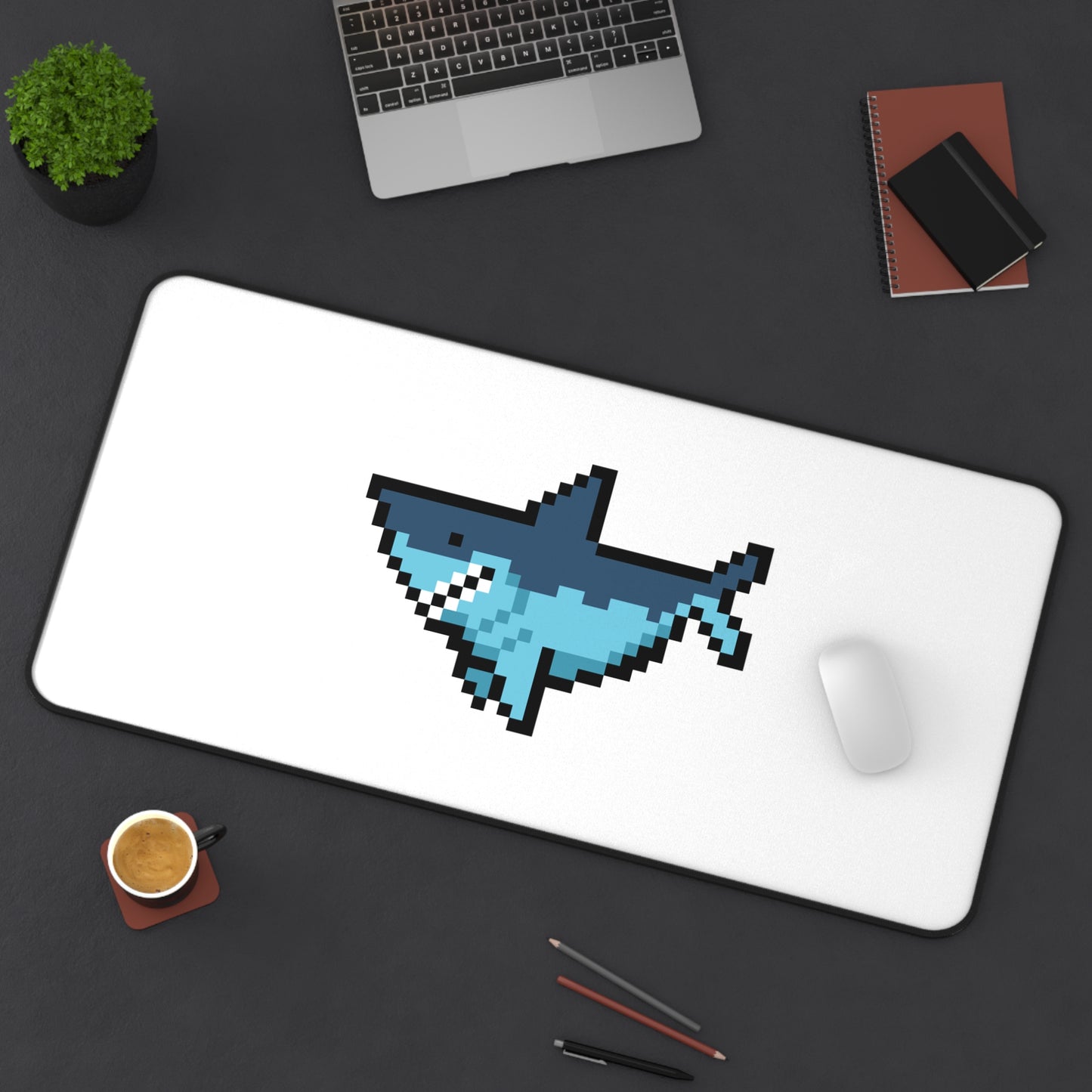 Sharkie Gaming PC Mouse Desk Mat