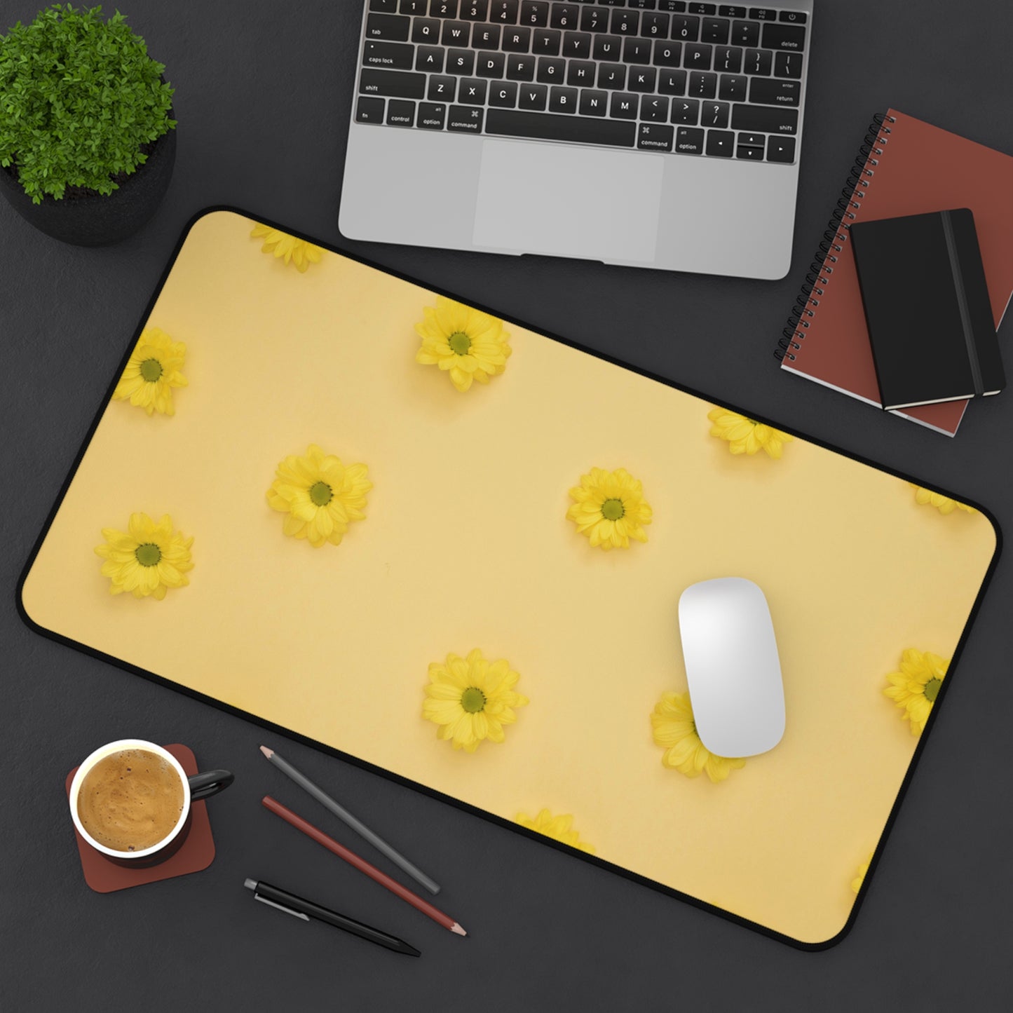 Flowers 5 Gaming PC Mouse Desk Mat