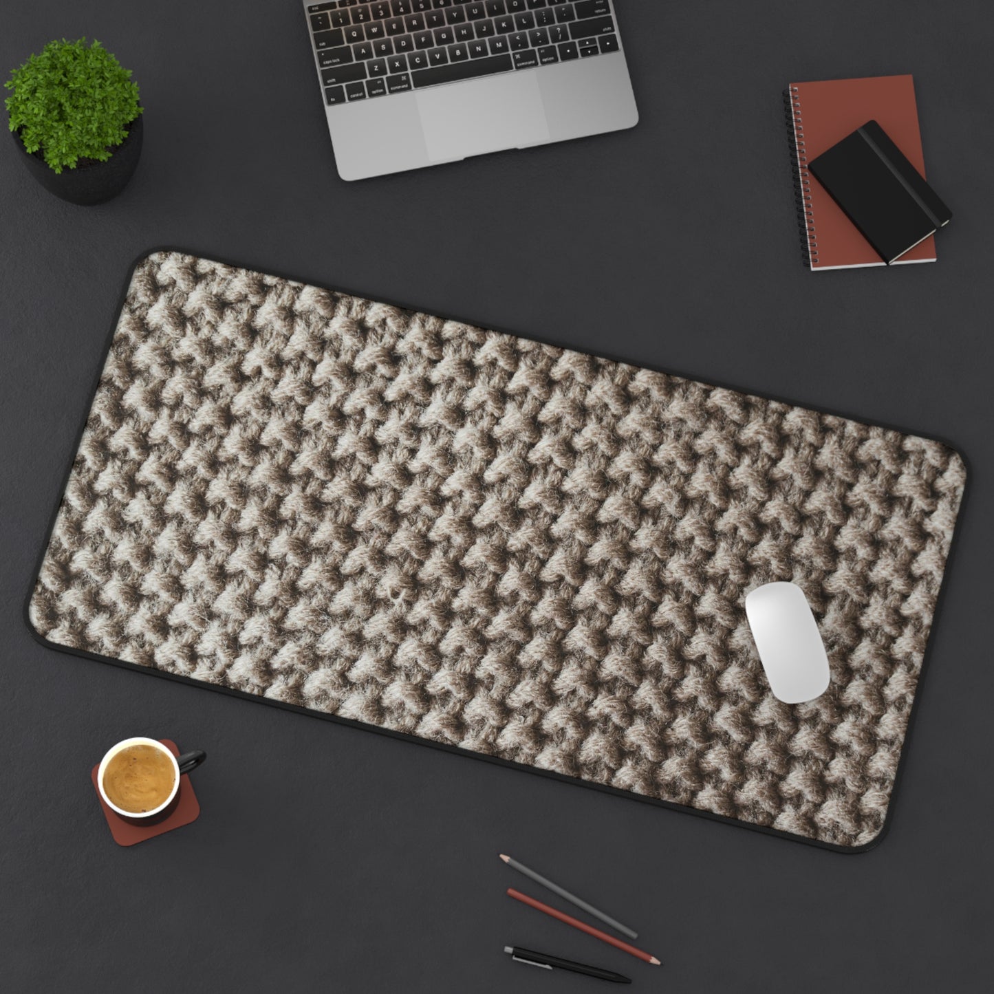 Winter Cozy Gaming PC Mouse Desk Mat